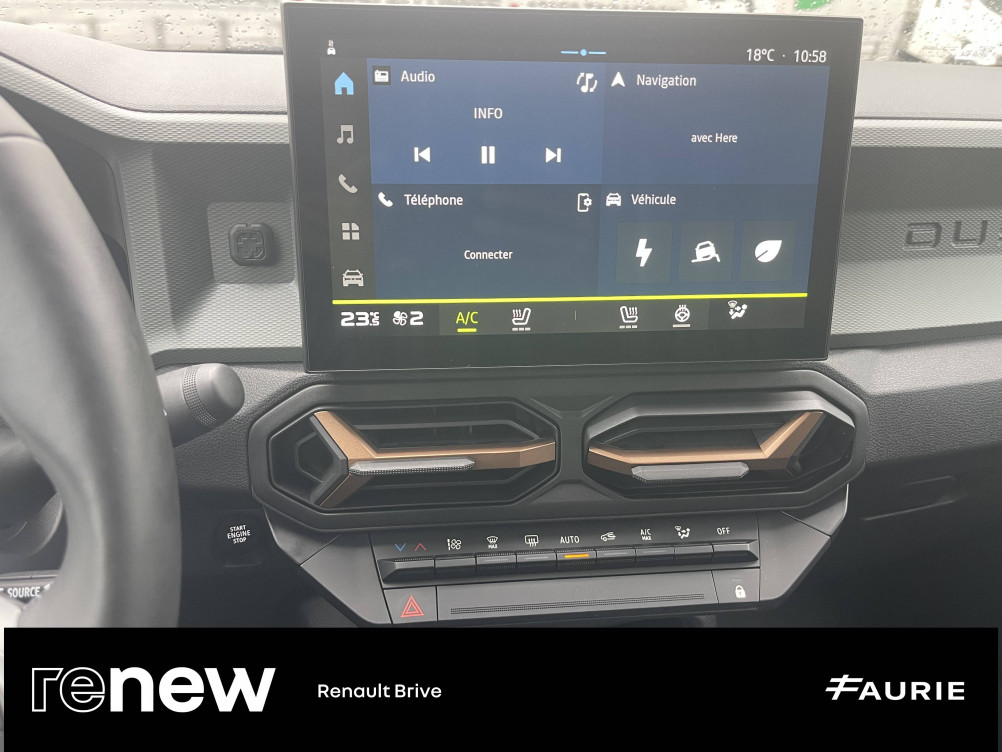 Acheter Dacia Duster Duster Hybrid 140 Extreme 5p occasion dans les concessions du Groupe Faurie