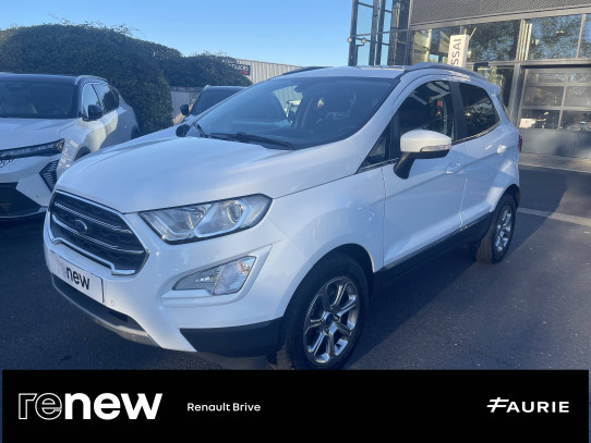 Acheter Ford Ecosport EcoSport 1.0 EcoBoost 125ch S&S BVM6 Titanium 5p neuve dans les concessions du Groupe Faurie