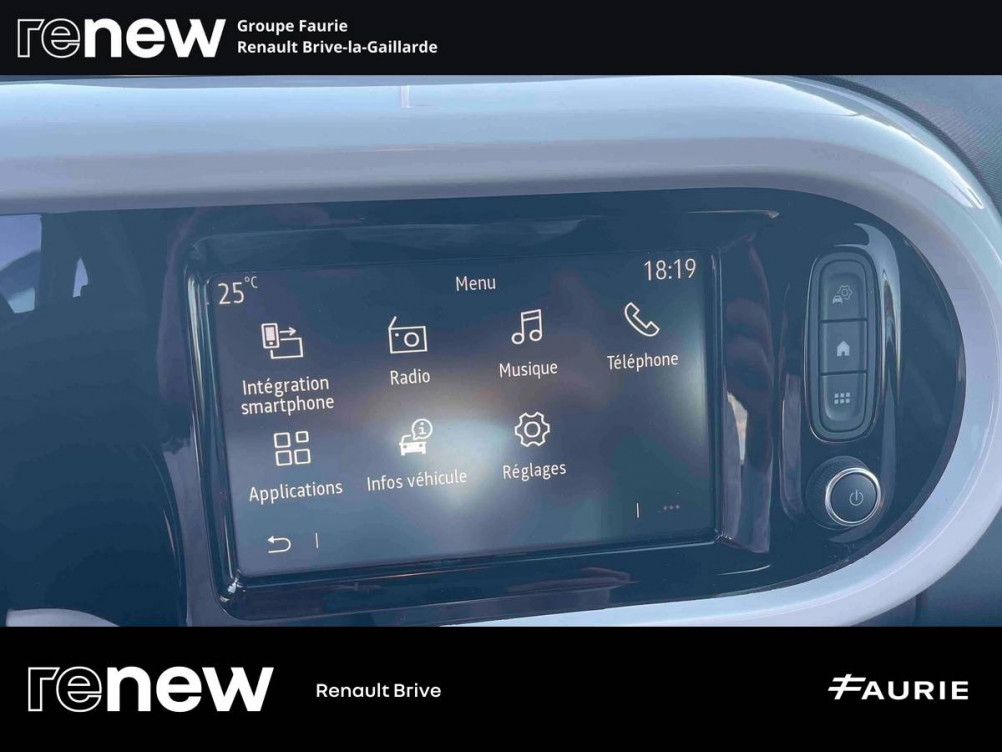 Acheter Renault Twingo Electrique Twingo III Achat Intégral Zen 5p occasion dans les concessions du Groupe Faurie