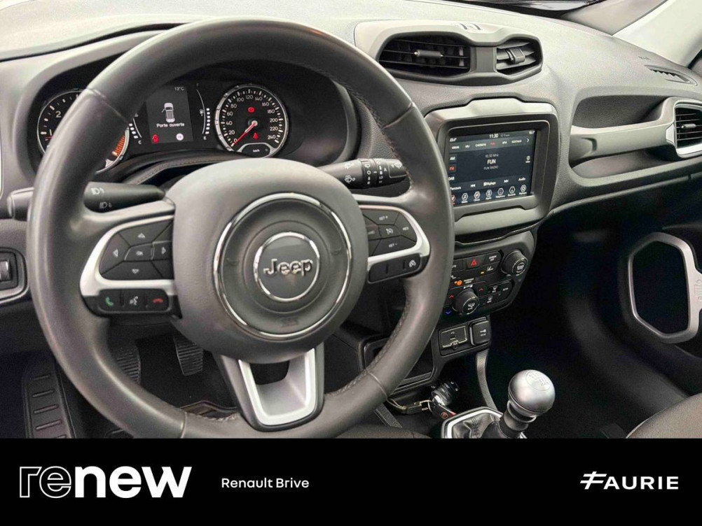 Acheter Jeep Renegade Renegade 1.6 l MultiJet 120 ch BVM6 Quiksilver Edition 5p occasion dans les concessions du Groupe Faurie