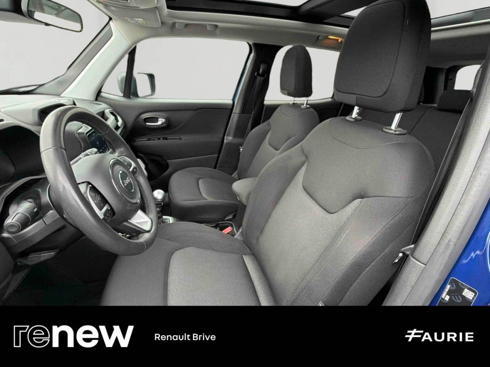 Acheter Jeep Renegade Renegade 1.6 l MultiJet 120 ch BVM6 Quiksilver Edition 5p occasion dans les concessions du Groupe Faurie