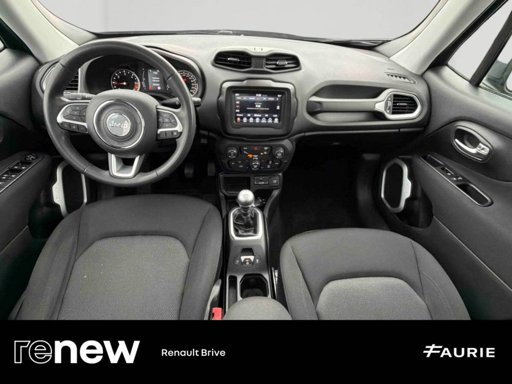 Acheter Jeep Renegade Renegade 1.6 l MultiJet 120 ch BVM6 Quiksilver Edition 5p occasion dans les concessions du Groupe Faurie