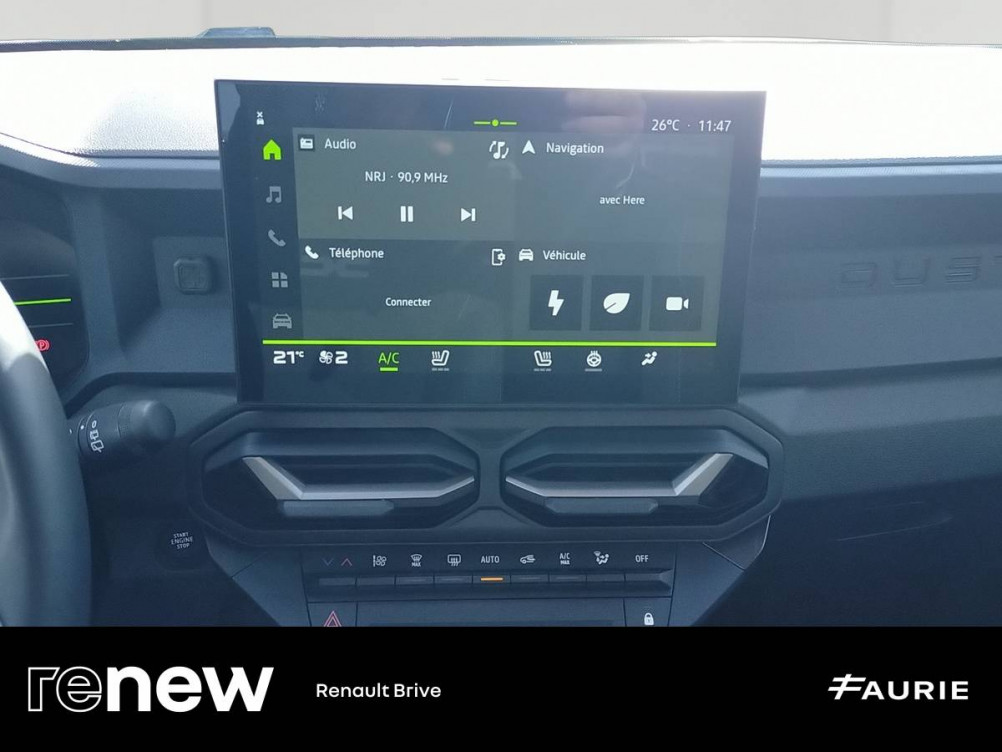 Acheter Dacia Duster Duster Hybrid 140 Journey 5p occasion dans les concessions du Groupe Faurie