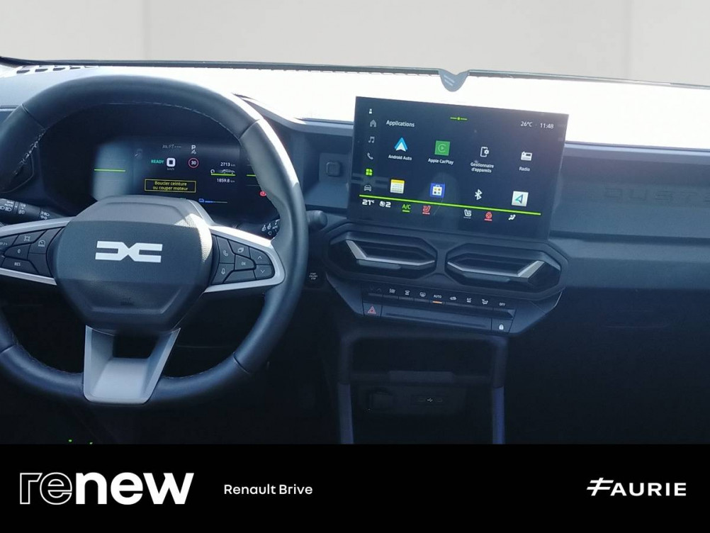 Acheter Dacia Duster Duster Hybrid 140 Journey 5p occasion dans les concessions du Groupe Faurie