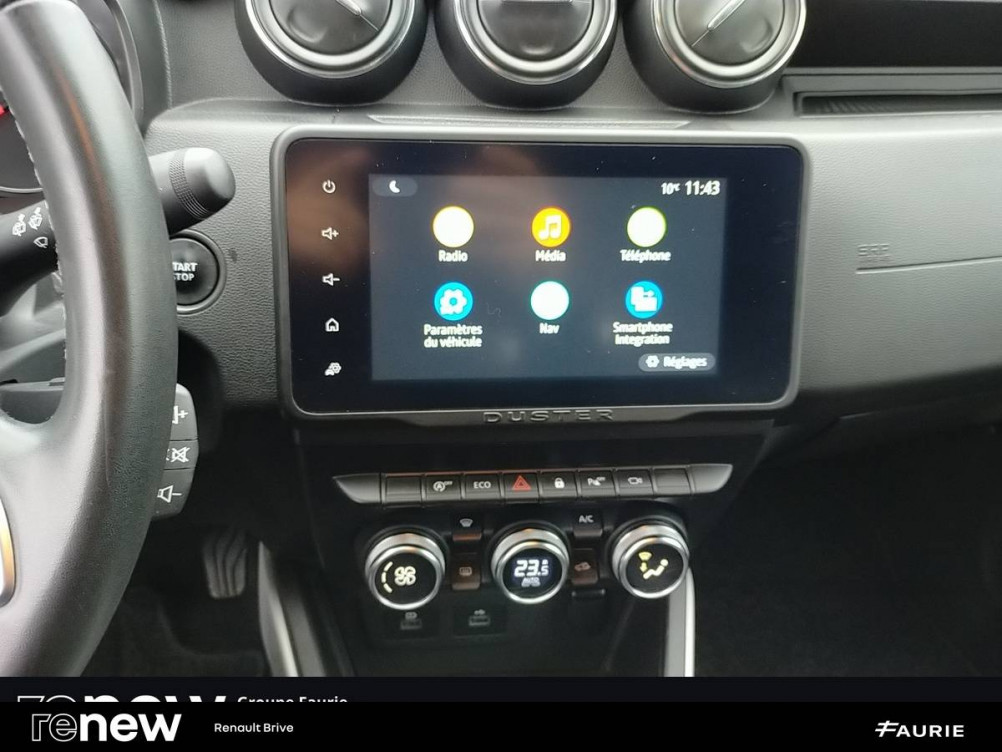 Acheter Dacia Duster Duster ECO-G 100 4x2 Prestige + 5p occasion dans les concessions du Groupe Faurie