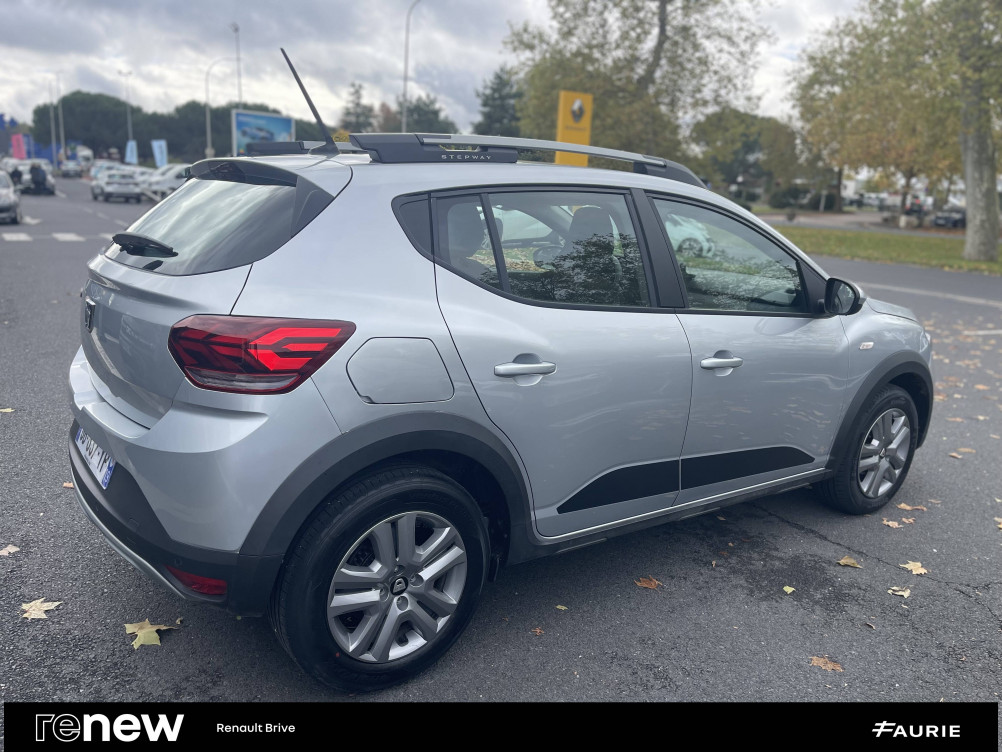 Acheter Dacia Sandero Sandero TCe 90 - 22 Stepway Confort 5p occasion dans les concessions du Groupe Faurie