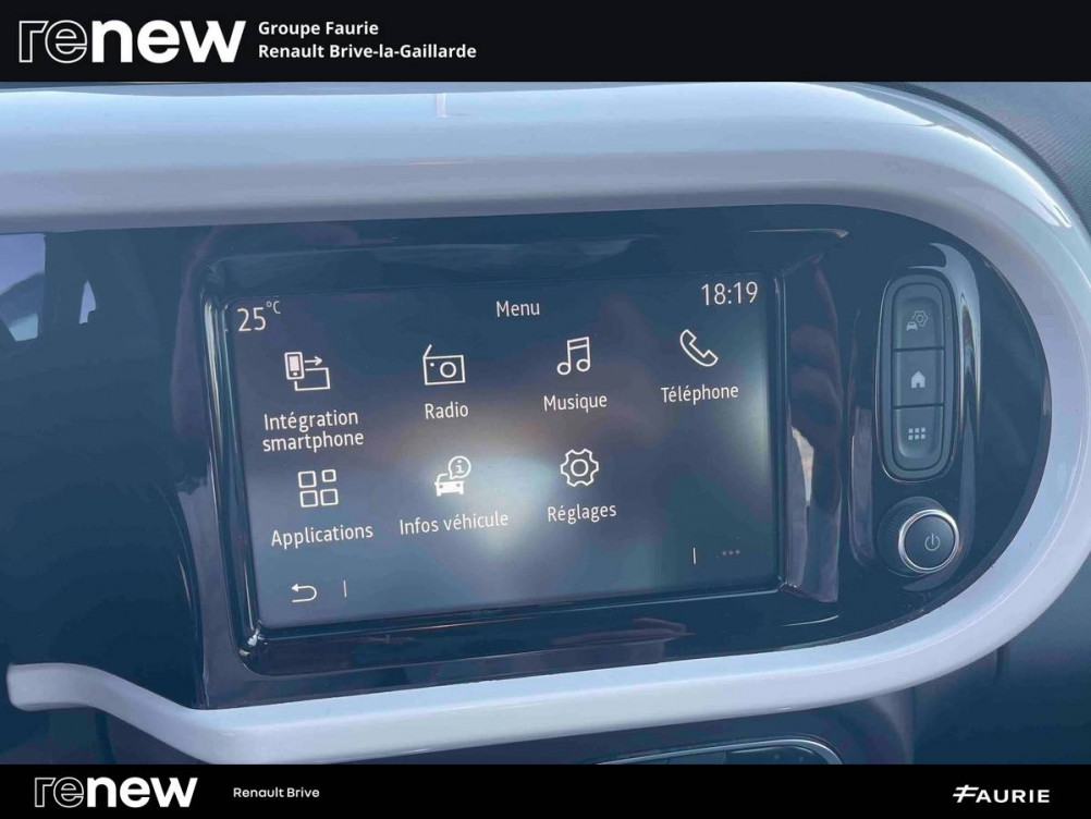Acheter Renault Twingo Electrique Twingo III Achat Intégral Zen 5p occasion dans les concessions du Groupe Faurie