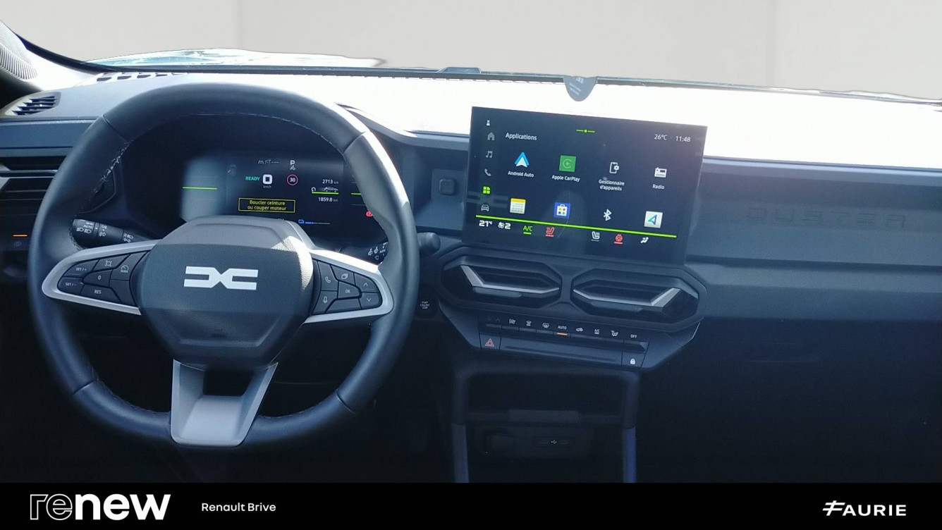 Acheter Dacia Duster Duster Hybrid 140 Journey 5p occasion dans les concessions du Groupe Faurie