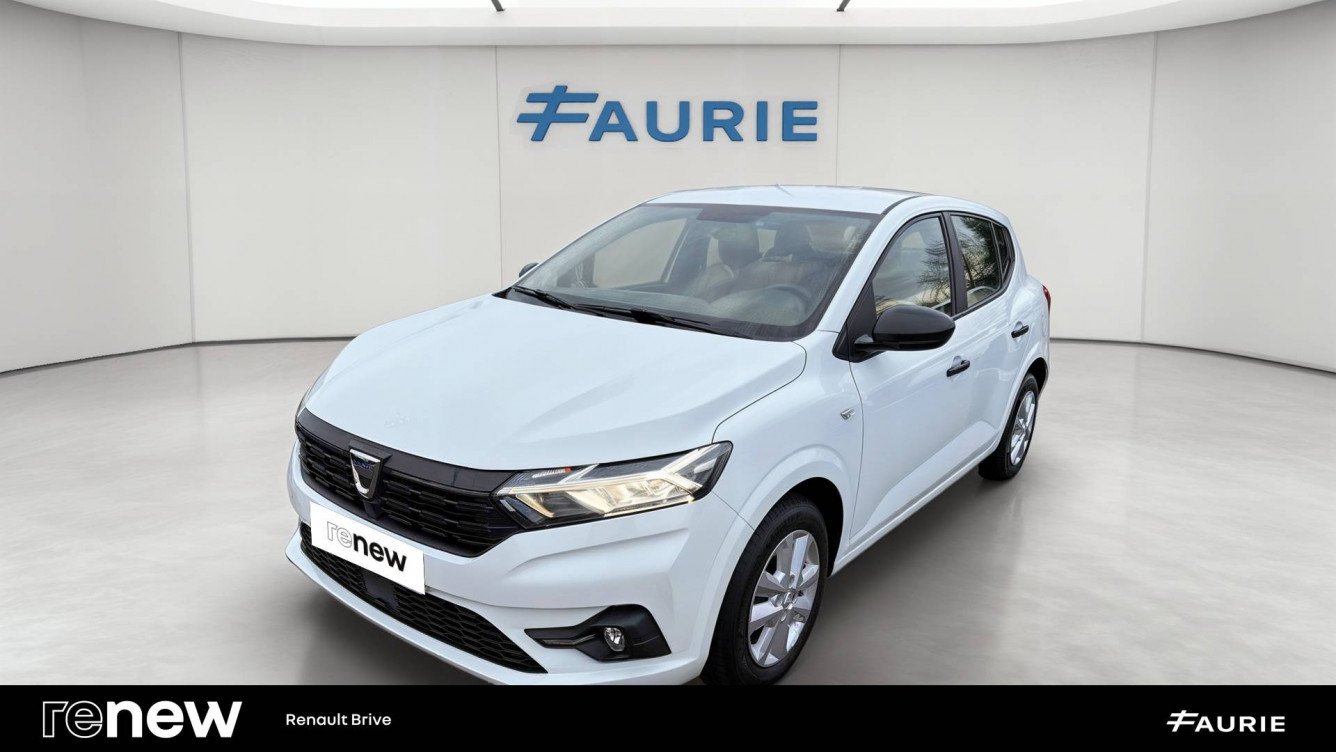 Acheter Dacia Sandero Sandero SCe 65 Essentiel 5p occasion dans les concessions du Groupe Faurie