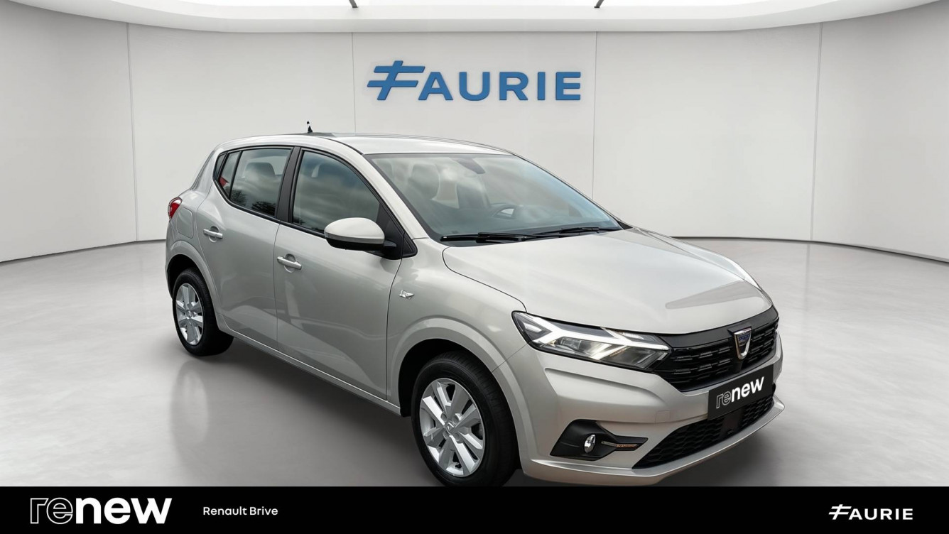 Acheter Dacia Sandero Sandero SCe 65 - 22 Confort 5p occasion dans les concessions du Groupe Faurie