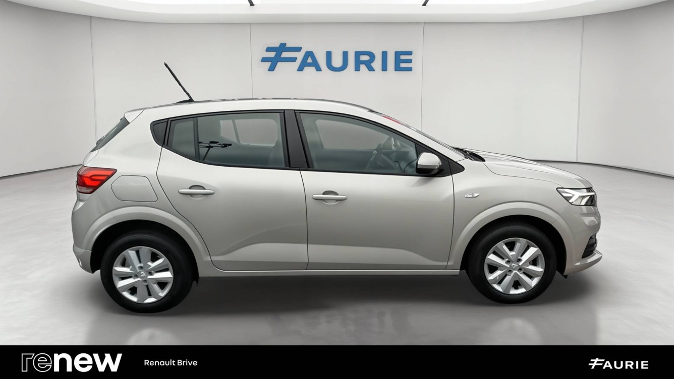 Acheter Dacia Sandero Sandero SCe 65 - 22 Confort 5p occasion dans les concessions du Groupe Faurie