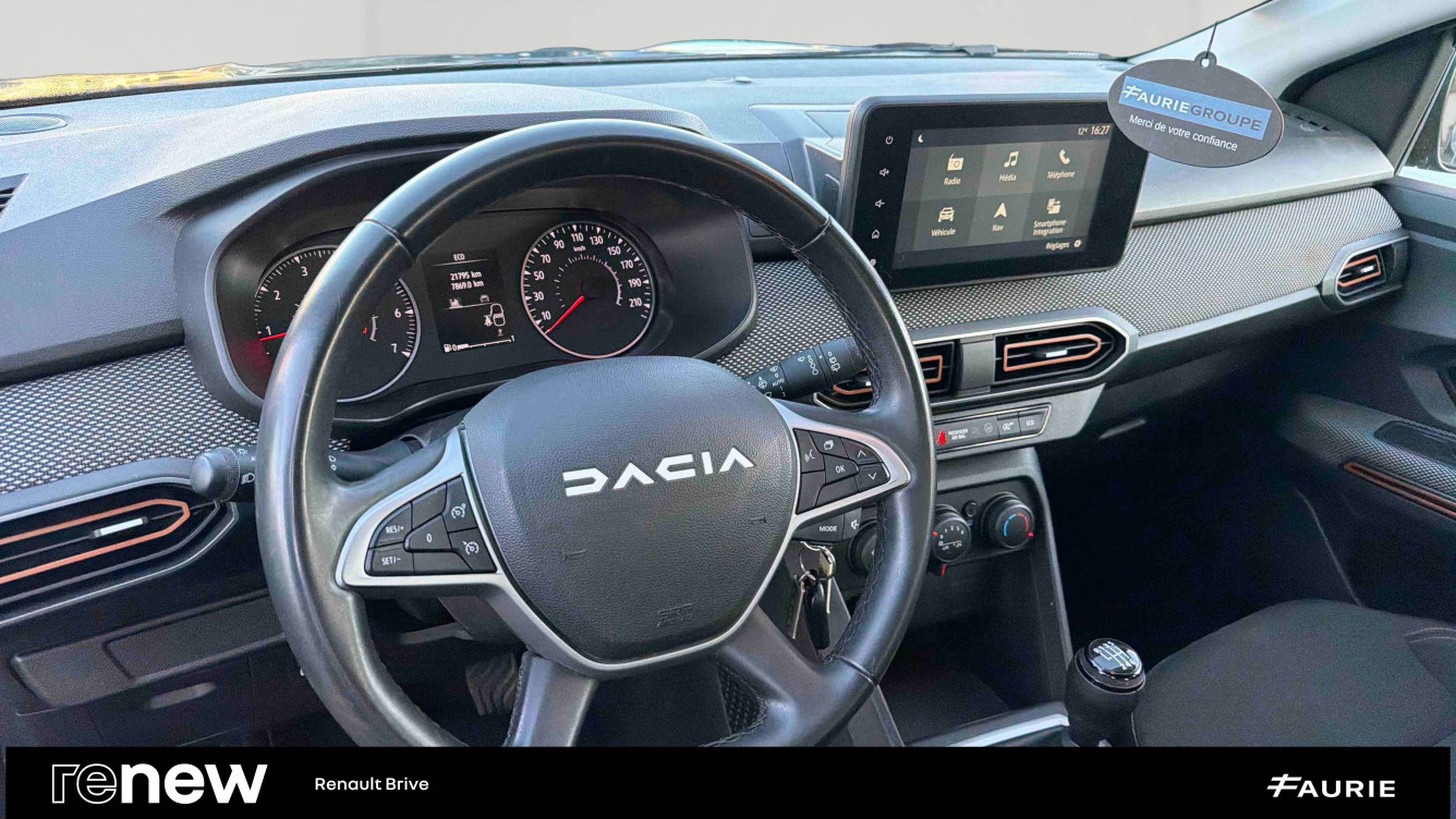 Acheter Dacia Sandero Sandero TCe 90 Stepway Expression 5p occasion dans les concessions du Groupe Faurie