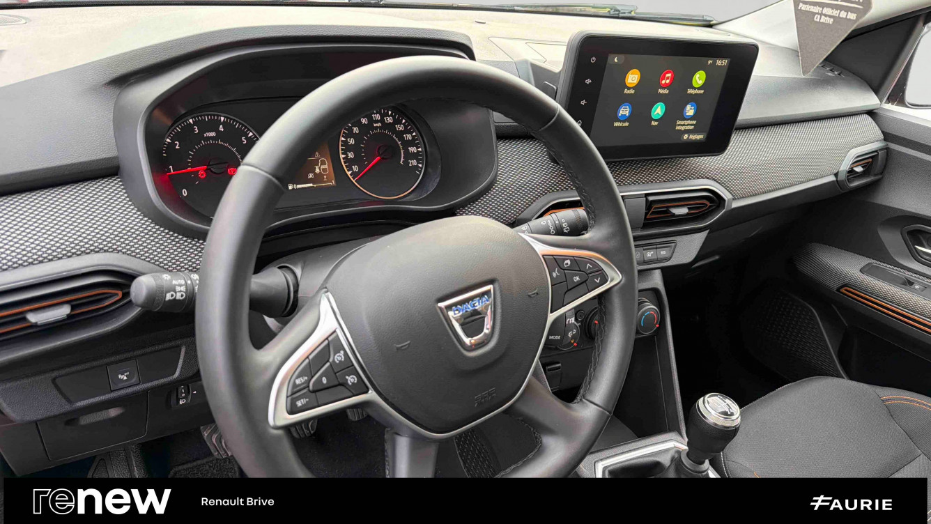 Acheter Dacia Sandero Sandero TCe 90 - 22 Stepway Confort 5p occasion dans les concessions du Groupe Faurie