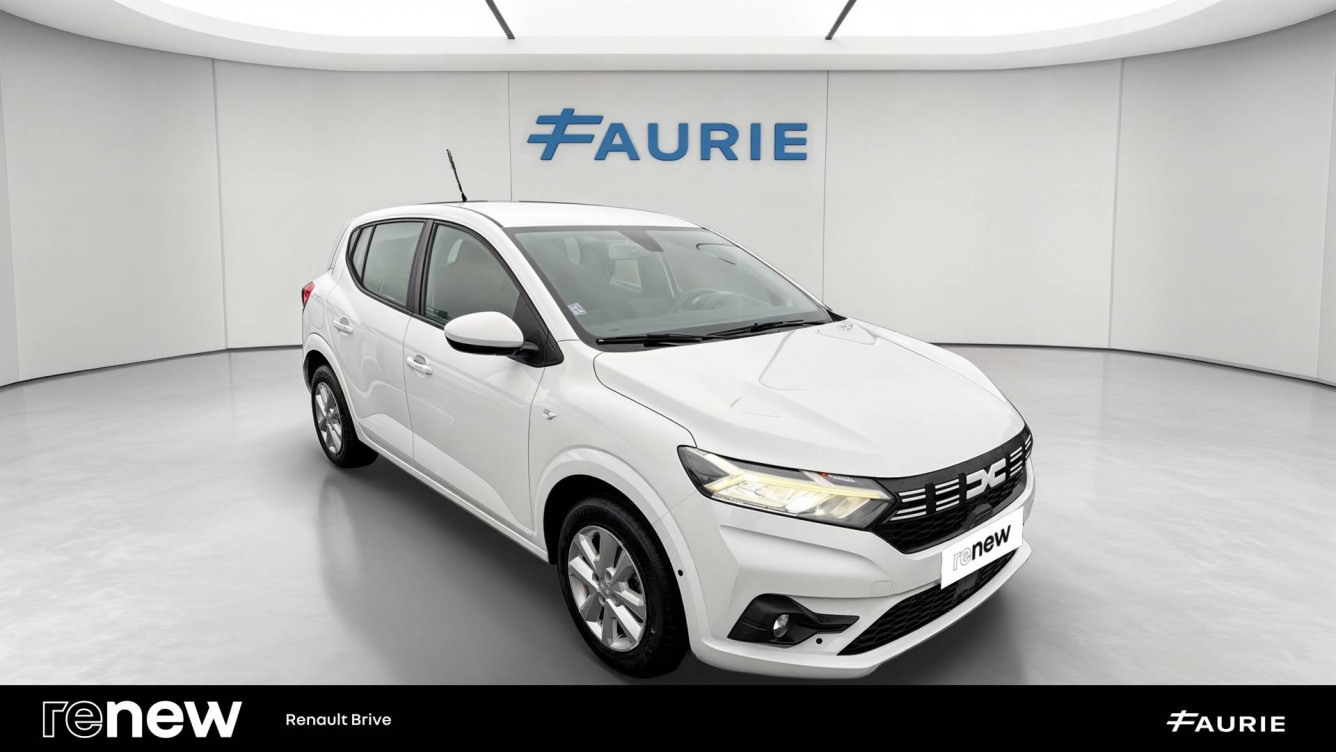 Acheter Dacia Sandero Sandero TCe 90 Expression 5p occasion dans les concessions du Groupe Faurie