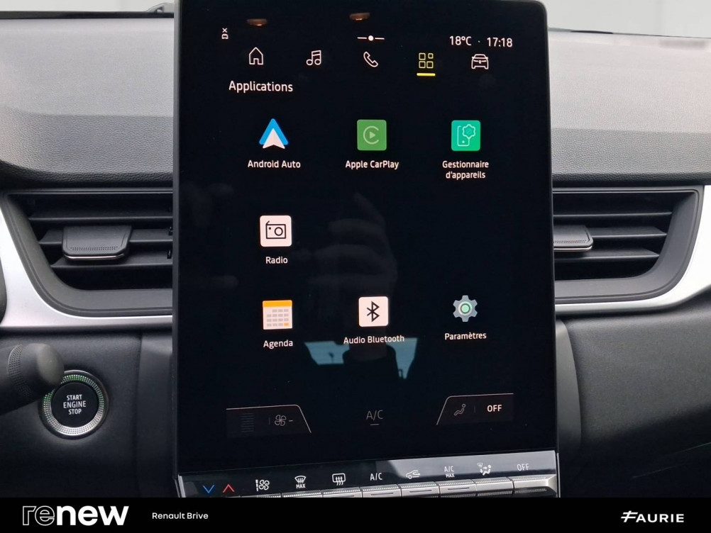 Acheter Renault Captur 2 Captur E-Tech full hybrid 145 ch Evolution 5p occasion dans les concessions du Groupe Faurie
