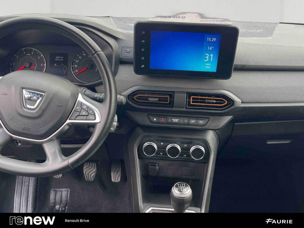 Acheter Dacia Sandero Sandero ECO-G 100 Stepway Confort 5p occasion dans les concessions du Groupe Faurie