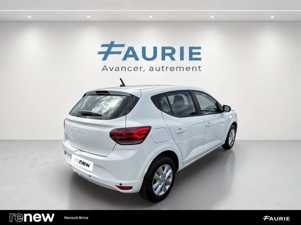 Acheter Dacia Sandero Sandero TCe 90 Expression 5p occasion dans les concessions du Groupe Faurie