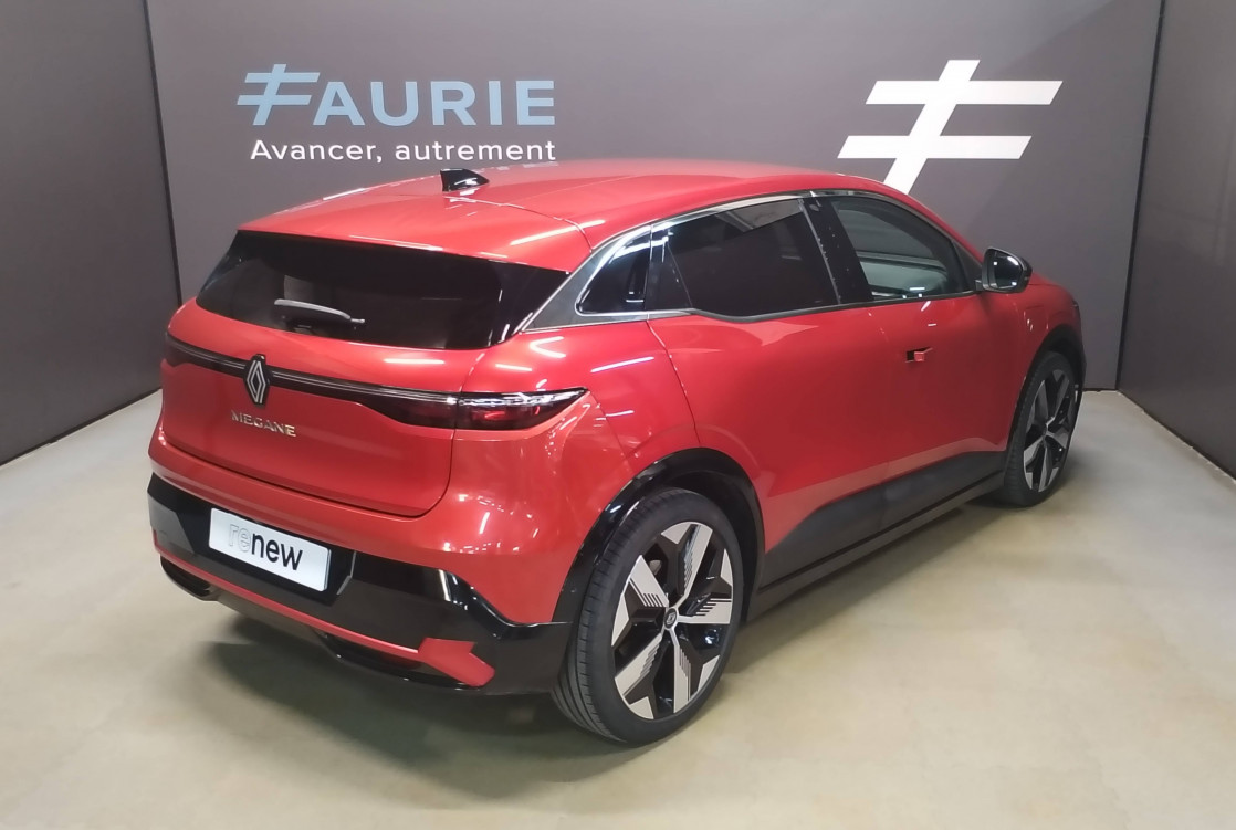 Acheter Renault Megane E-Tech Megane E-Tech EV40 130ch standard charge Techno 5p occasion dans les concessions du Groupe Faurie
