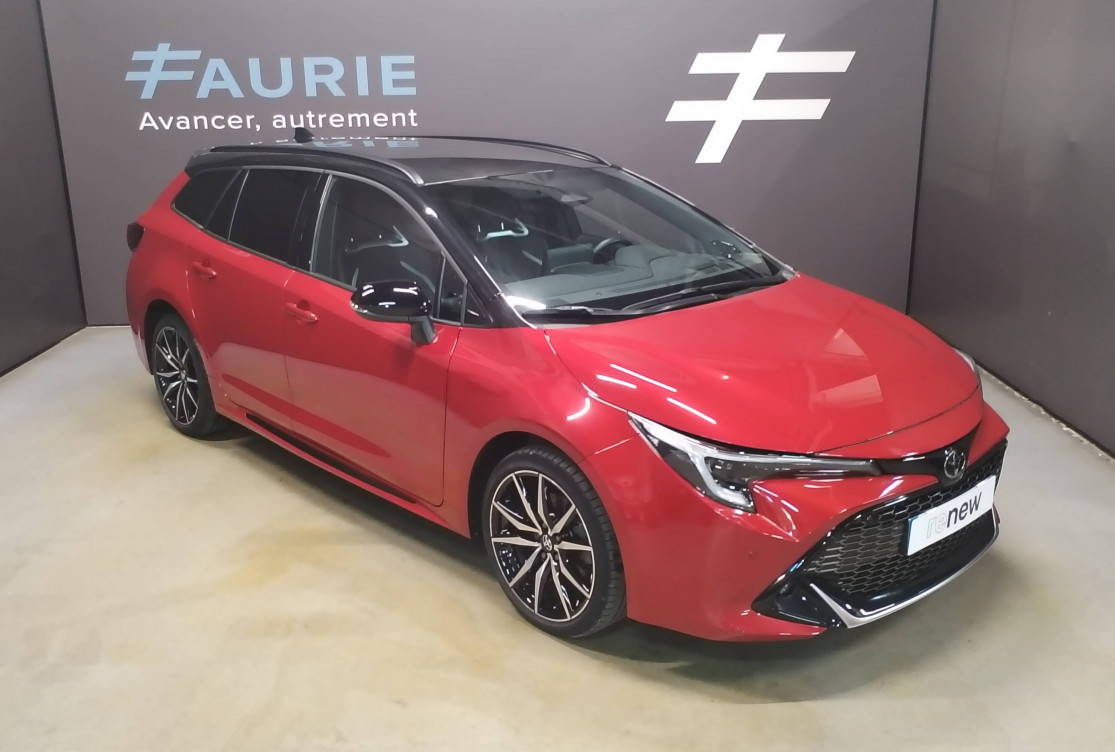 Acheter Toyota Corolla 12 Corolla Touring Sports Hybride 196ch GR Sport 5p occasion dans les concessions du Groupe Faurie