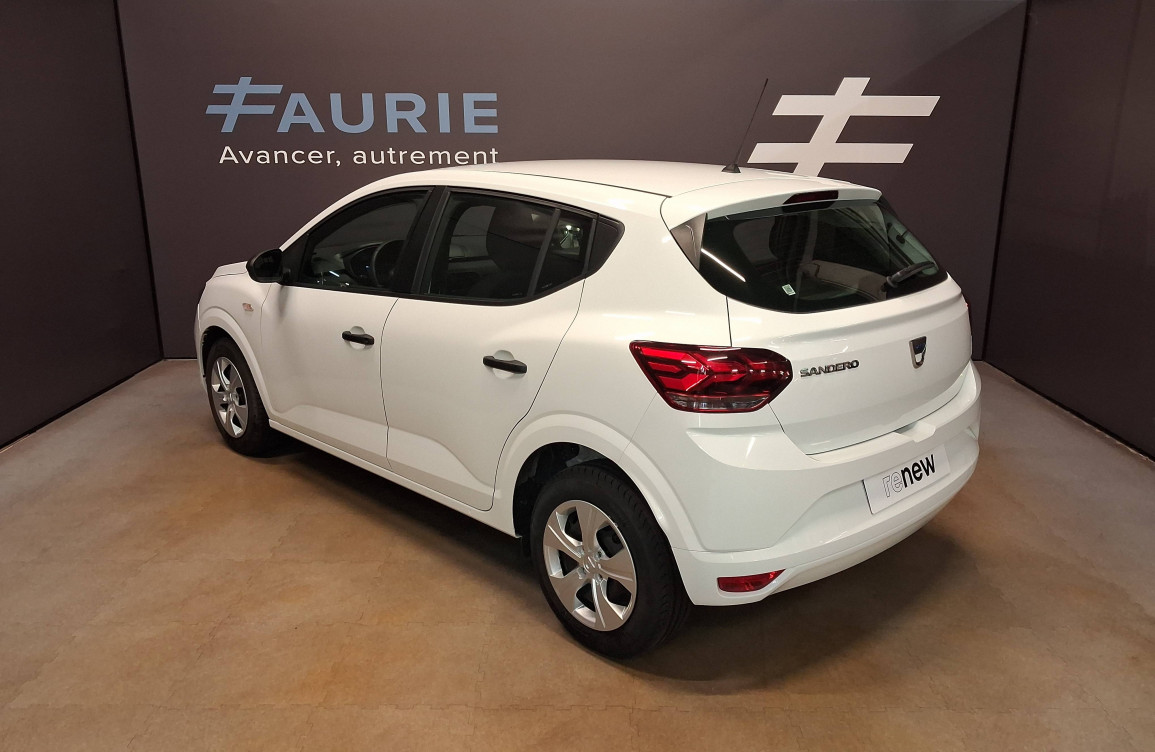 Acheter Dacia Sandero Sandero SCe 65 - 22 Essentiel 5p occasion dans les concessions du Groupe Faurie