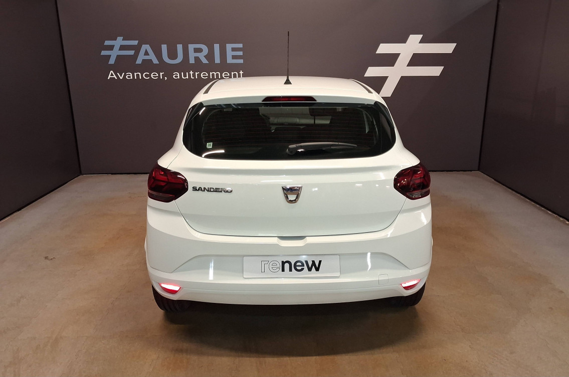 Acheter Dacia Sandero Sandero SCe 65 - 22 Essentiel 5p occasion dans les concessions du Groupe Faurie