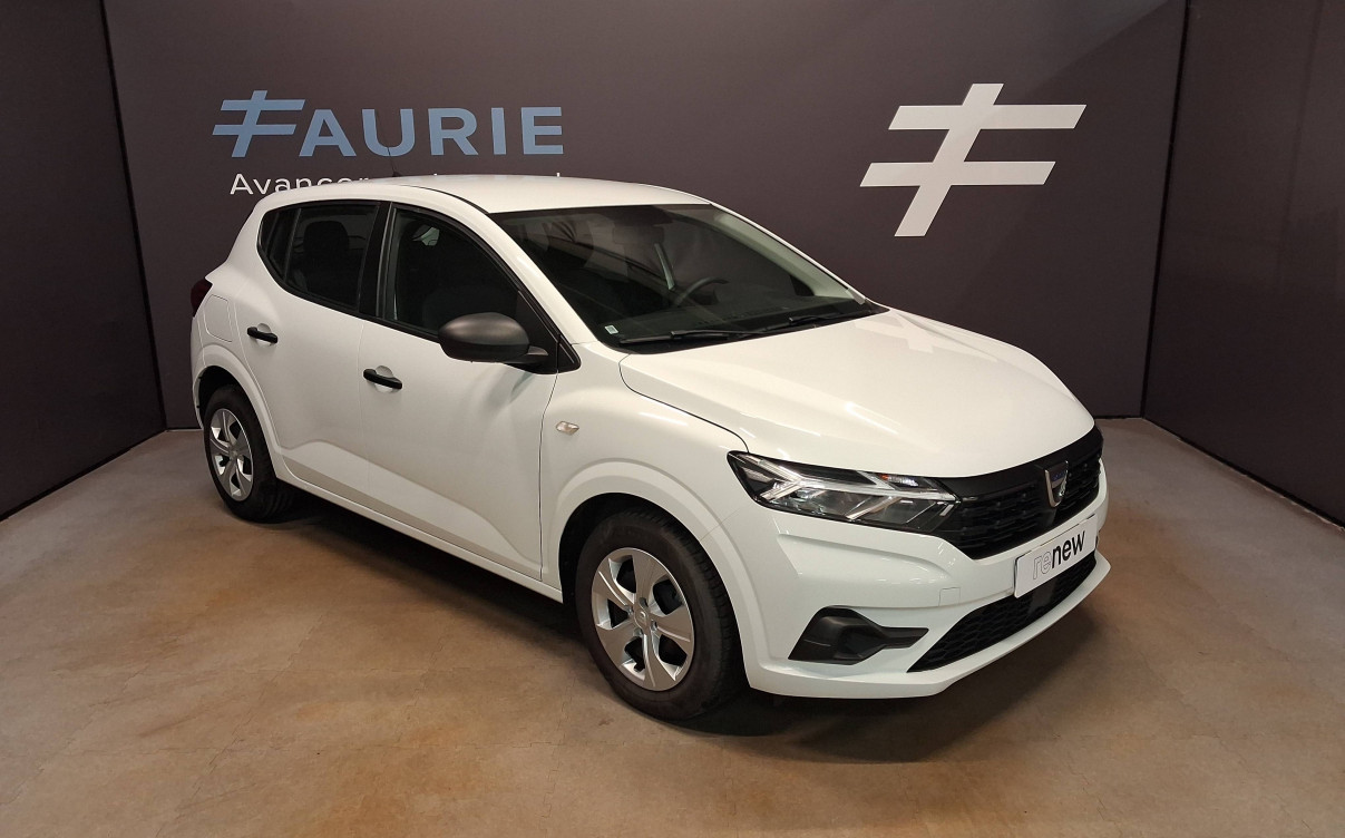 Acheter Dacia Sandero Sandero SCe 65 - 22 Essentiel 5p occasion dans les concessions du Groupe Faurie
