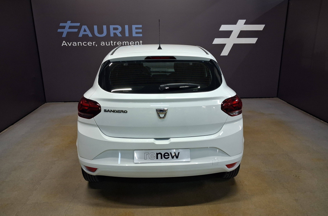 Acheter Dacia Sandero Sandero ECO-G 100 - 22 Essentiel 5p occasion dans les concessions du Groupe Faurie