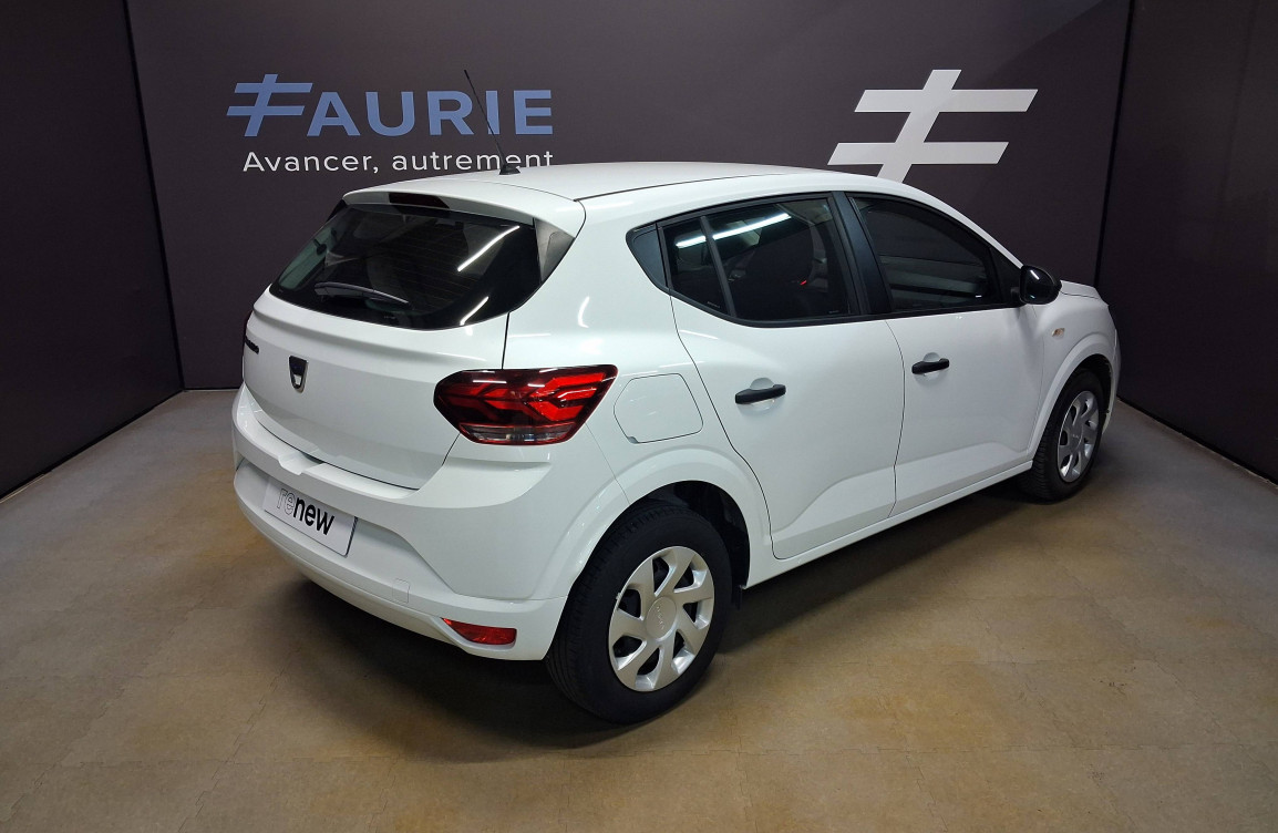 Acheter Dacia Sandero Sandero ECO-G 100 - 22 Essentiel 5p occasion dans les concessions du Groupe Faurie