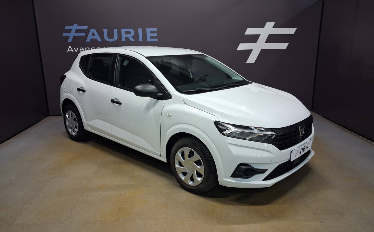 Acheter Dacia Sandero Sandero ECO-G 100 - 22 Essentiel 5p occasion dans les concessions du Groupe Faurie