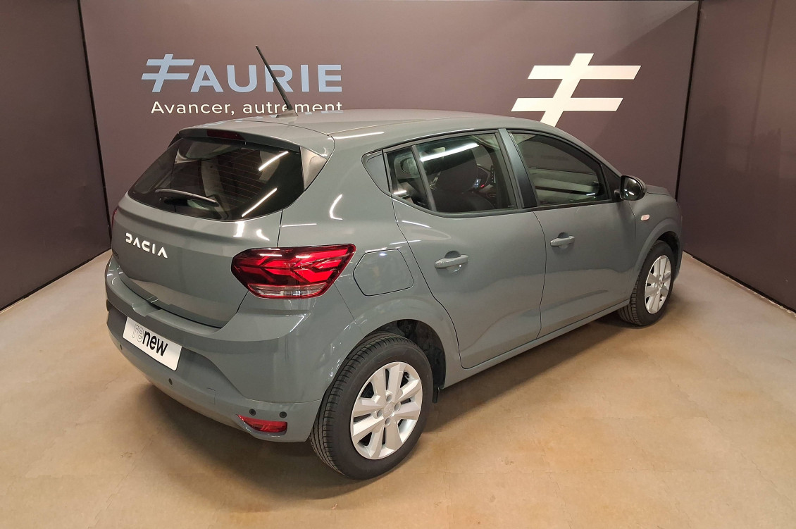 Acheter Dacia Sandero Sandero TCe 90 Expression 5p occasion dans les concessions du Groupe Faurie