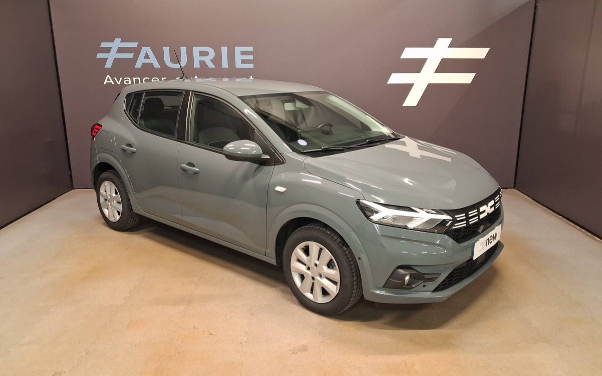 Acheter Dacia Sandero Sandero TCe 90 Expression 5p occasion dans les concessions du Groupe Faurie