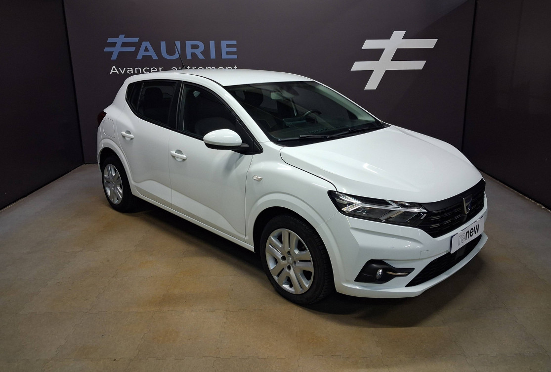 Acheter Dacia Sandero Sandero ECO-G 100 Confort 5p occasion dans les concessions du Groupe Faurie