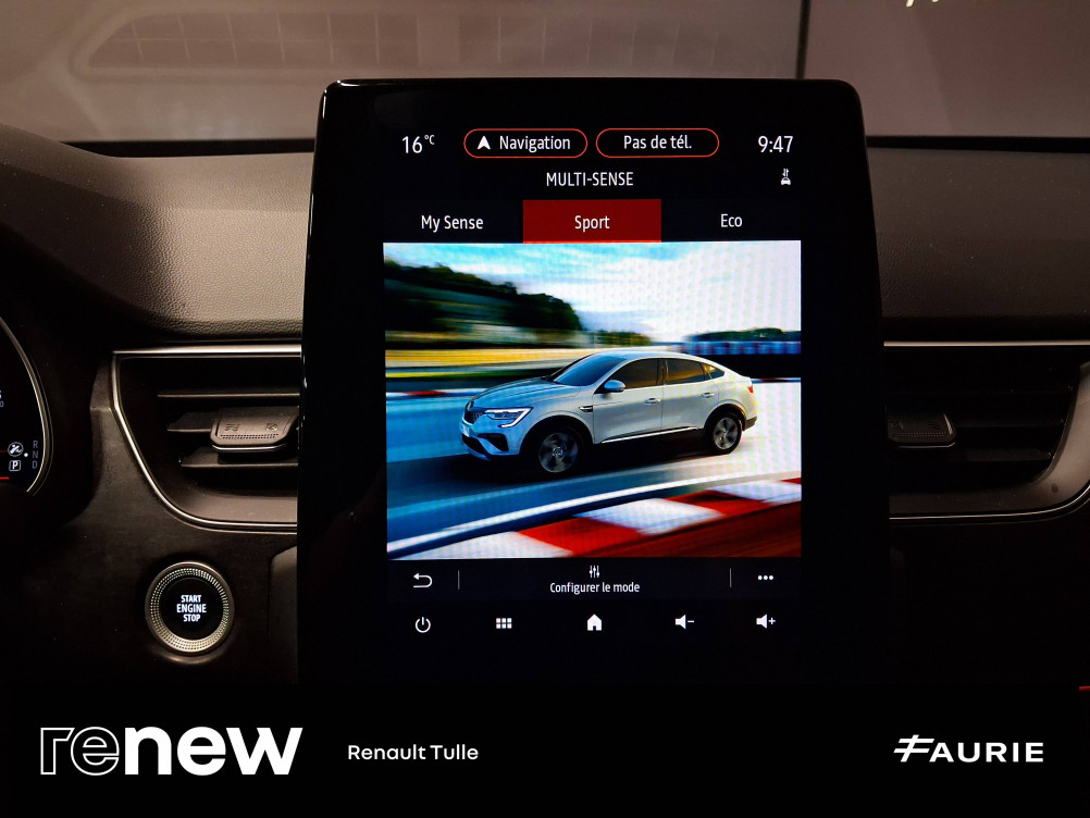 Acheter Renault Arkana Arkana TCe 160 EDC - 23 esprit Alpine 5p occasion dans les concessions du Groupe Faurie