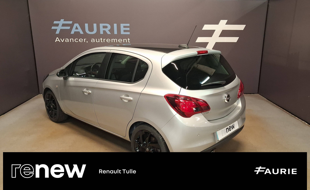Acheter Opel Corsa E Corsa 1.4 Turbo 100 ch Black Edition 5p occasion dans les concessions du Groupe Faurie