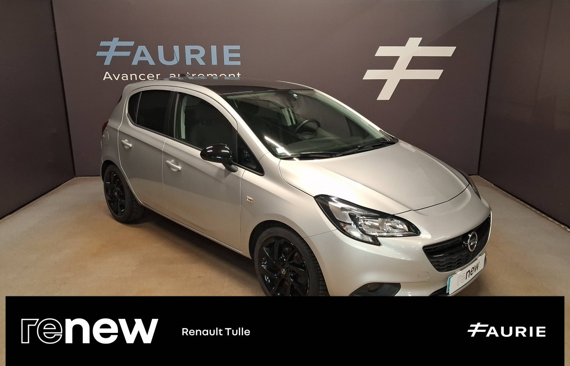 Acheter Opel Corsa E Corsa 1.4 Turbo 100 ch Black Edition 5p occasion dans les concessions du Groupe Faurie