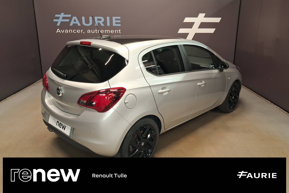 Acheter Opel Corsa E Corsa 1.4 Turbo 100 ch Black Edition 5p occasion dans les concessions du Groupe Faurie