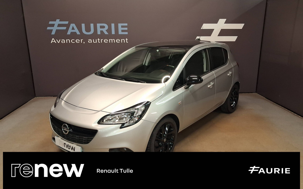 Acheter Opel Corsa E Corsa 1.4 Turbo 100 ch Black Edition 5p occasion dans les concessions du Groupe Faurie