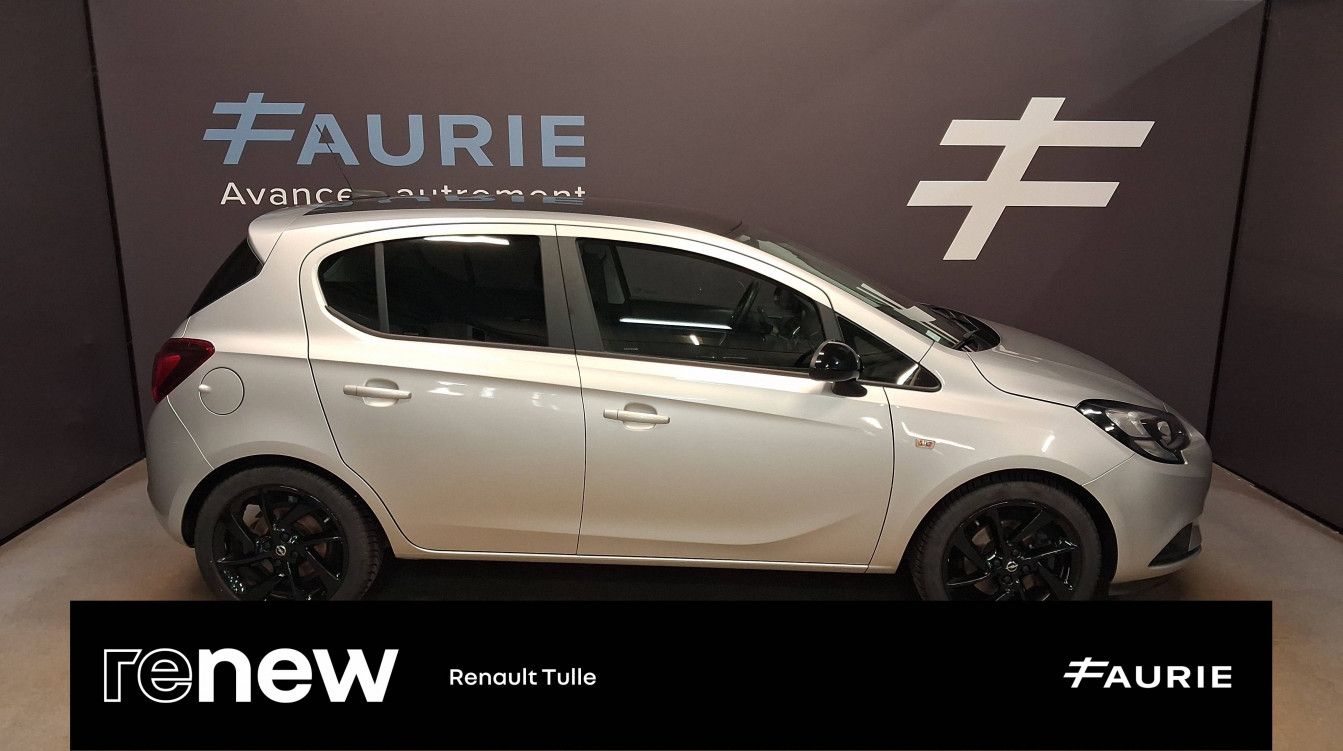 Acheter Opel Corsa E Corsa 1.4 Turbo 100 ch Black Edition 5p occasion dans les concessions du Groupe Faurie