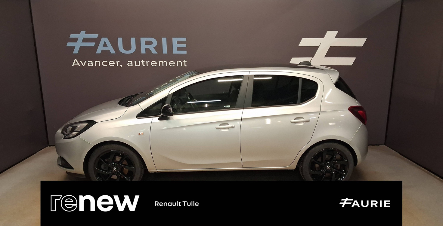 Acheter Opel Corsa E Corsa 1.4 Turbo 100 ch Black Edition 5p occasion dans les concessions du Groupe Faurie
