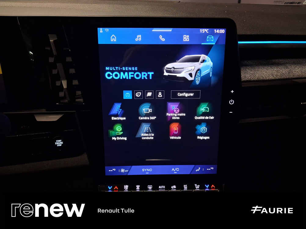 Acheter Renault Espace 6 Espace E-Tech full hybrid 200 GSR2 Techno 5p occasion dans les concessions du Groupe Faurie