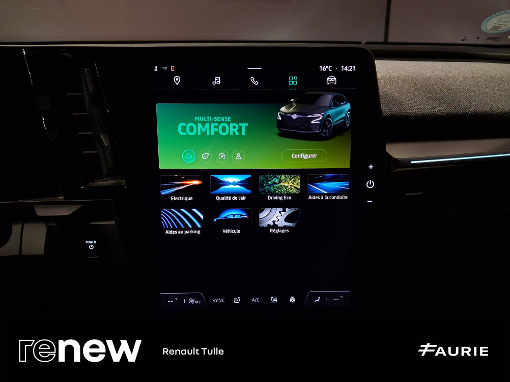 Acheter Renault Megane E-Tech Megane E-Tech EV60 220 ch optimum charge Techno 5p occasion dans les concessions du Groupe Faurie