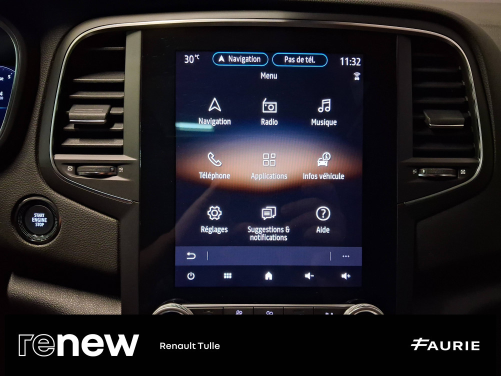 Acheter Renault Megane 4 Megane IV Berline TCe 140 EDC Techno 5p occasion dans les concessions du Groupe Faurie