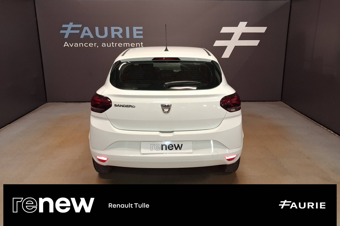 Acheter Dacia Sandero Sandero SCe 65 Essentiel 5p occasion dans les concessions du Groupe Faurie