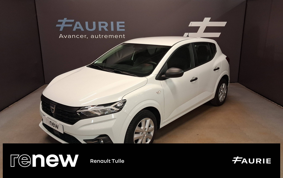 Acheter Dacia Sandero Sandero SCe 65 Essentiel 5p occasion dans les concessions du Groupe Faurie