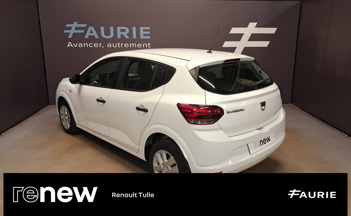 Acheter Dacia Sandero Sandero SCe 65 Essentiel 5p occasion dans les concessions du Groupe Faurie