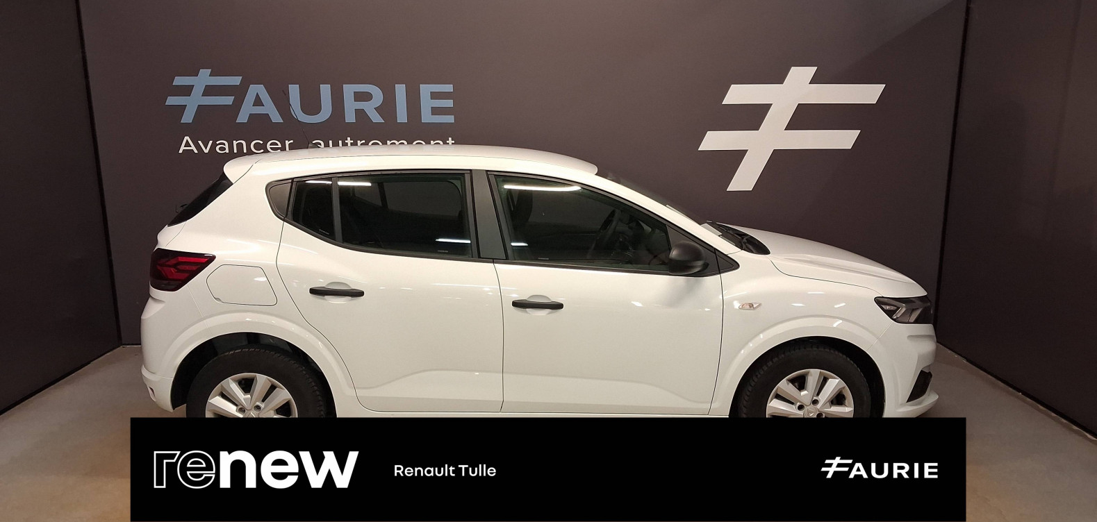 Acheter Dacia Sandero Sandero SCe 65 Essentiel 5p occasion dans les concessions du Groupe Faurie