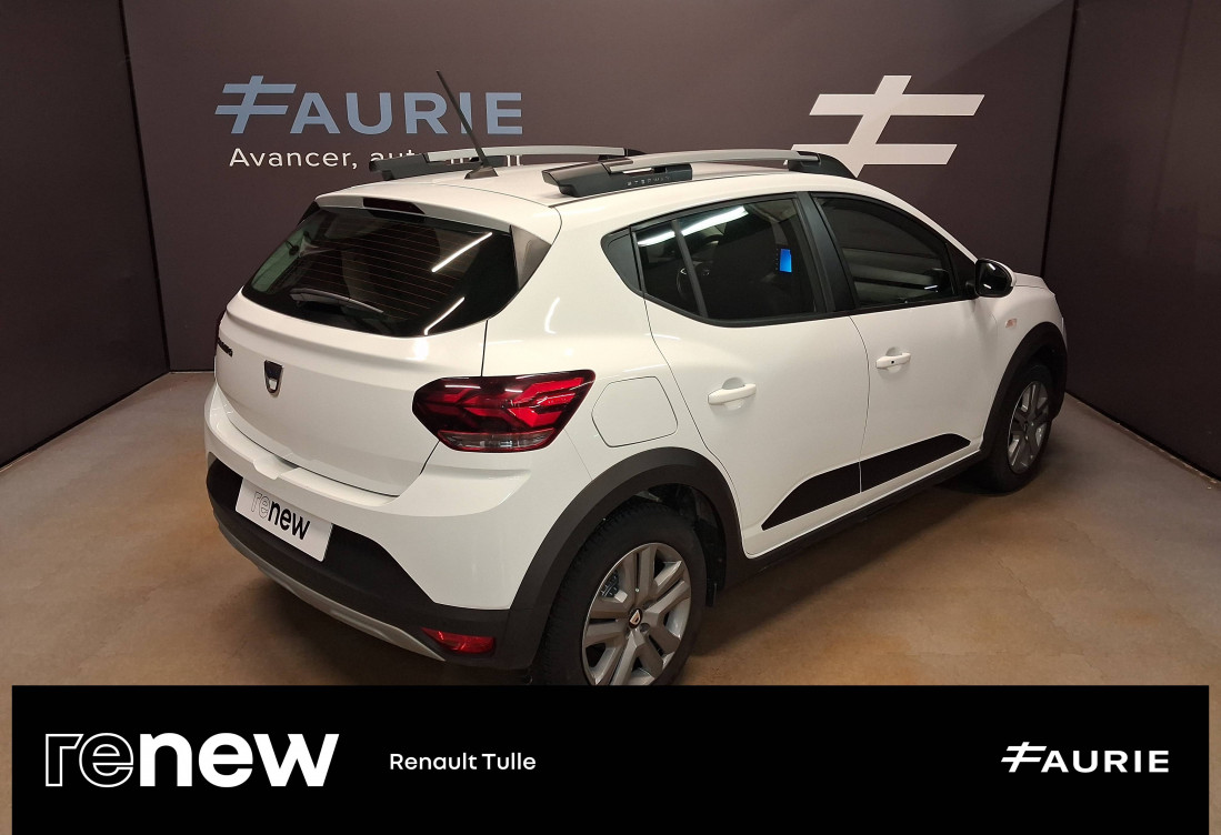 Acheter Dacia Sandero Sandero TCe 90 CVT Stepway Confort 5p occasion dans les concessions du Groupe Faurie