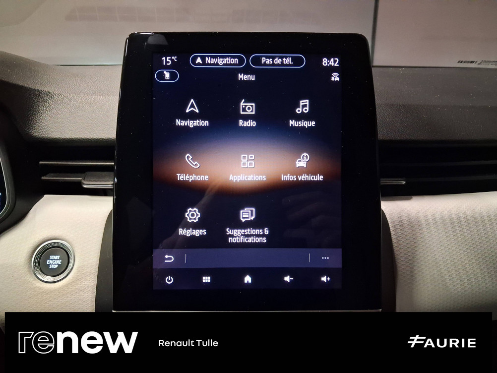 Acheter Renault Clio 5 Clio E-Tech 140 - 21N Intens 5p occasion dans les concessions du Groupe Faurie