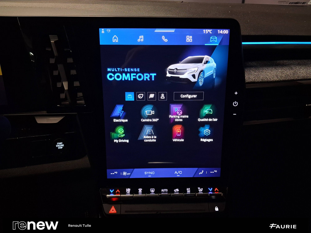 Acheter Renault Espace 6 Espace E-Tech full hybrid 200 GSR2 Techno 5p occasion dans les concessions du Groupe Faurie