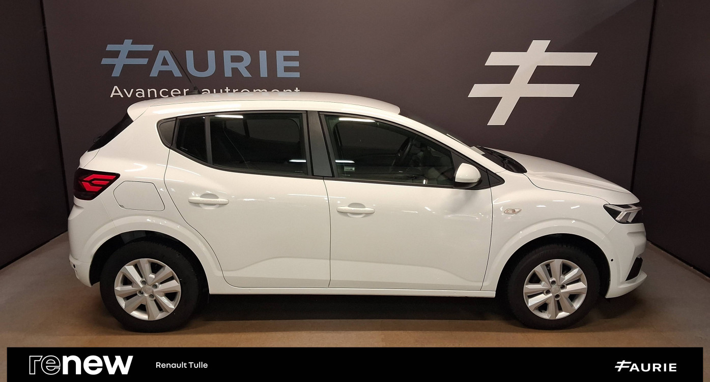 Acheter Dacia Sandero Sandero TCe 90 Expression 5p occasion dans les concessions du Groupe Faurie